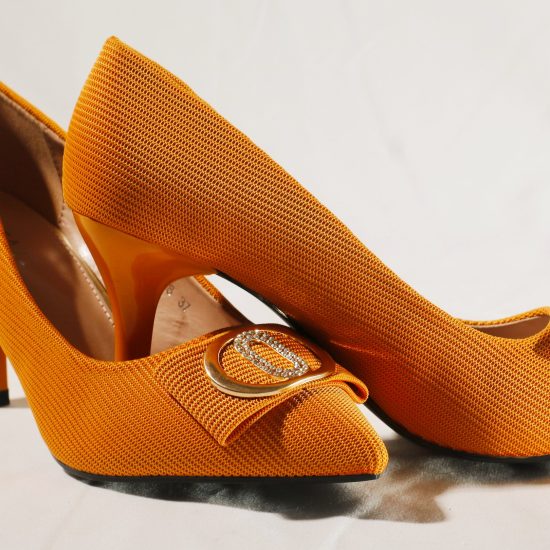 Peach wedding shoes for bride and or her bridesmaids